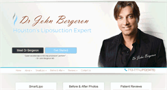Desktop Screenshot of johnbergeronmd.com